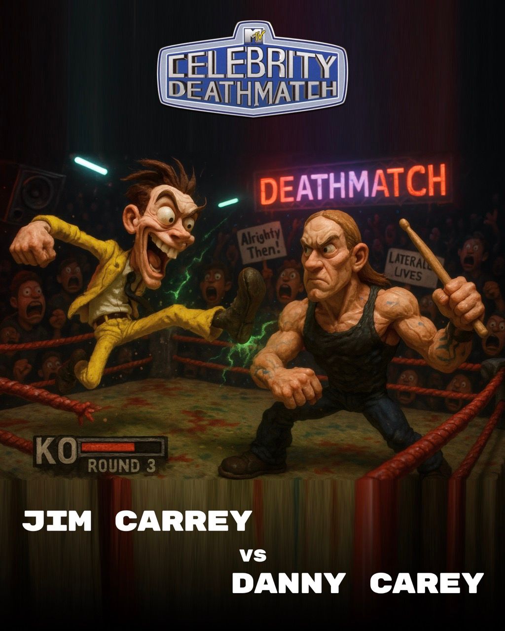 Jim Carrey vs Danny Carey